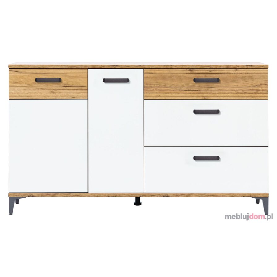 Komoda SNOBI SB-4 z frezowanymi frontami