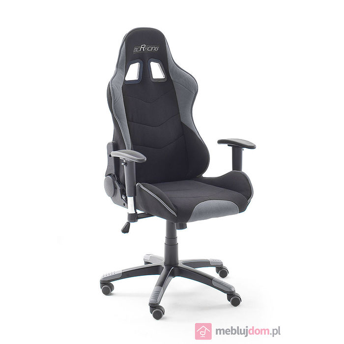 Fotel gamingowy mcRACING 2 tkanina przodem