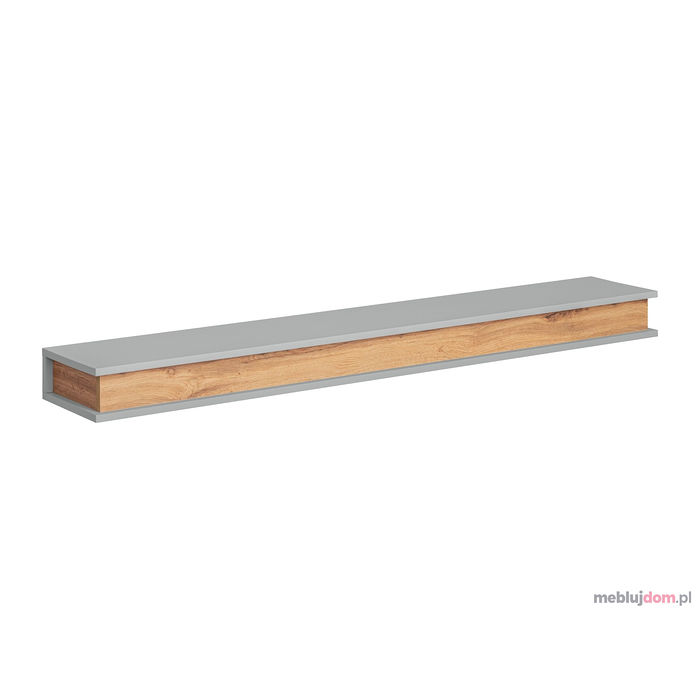 Półka wisząca 150 BERLIN Perla gray + artisan
