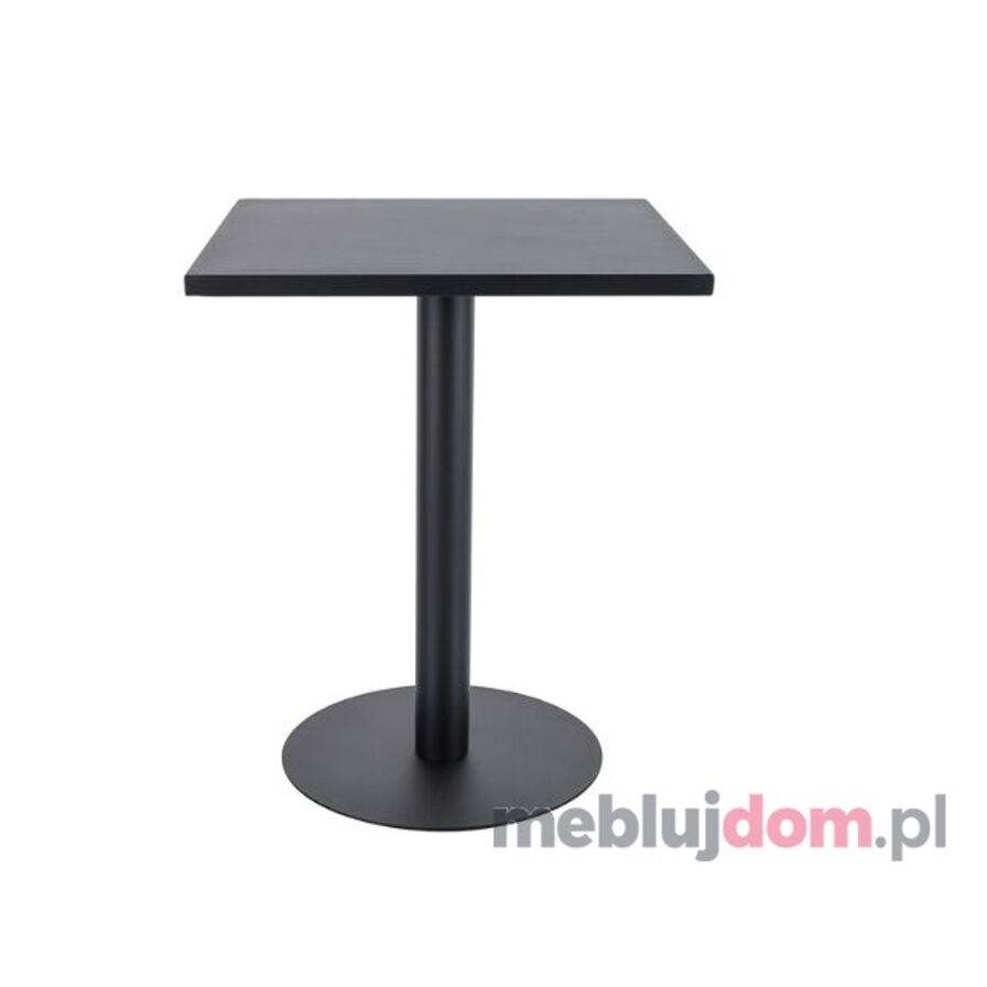 Czarny metalowy stół barowy PUB K Signal