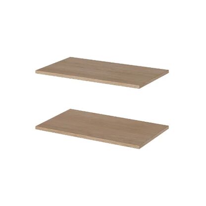 Komplet dwóch półek EA-04 w odcieniu dębu scandi dedykowane do komody EASY 01, 02 03