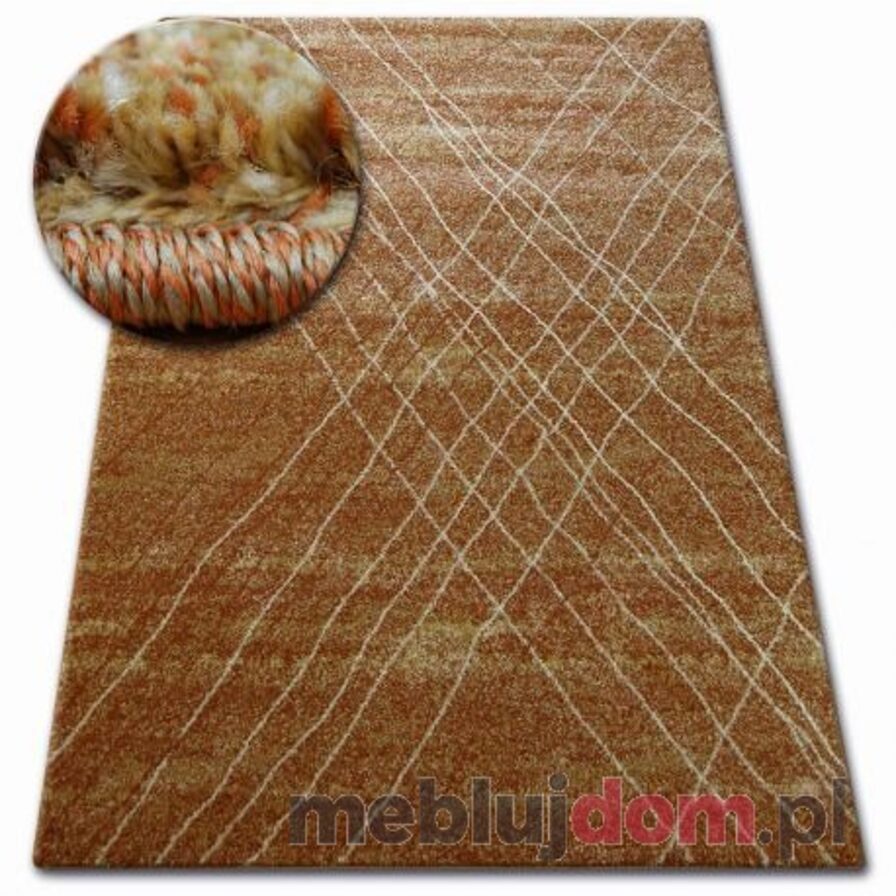 Dywan SHADOW 9367 rust / gold