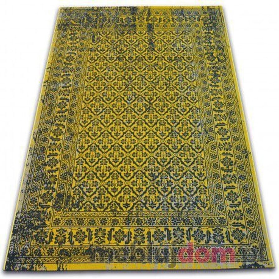Dywan Vintage Kwiaty 22209/025 żółty