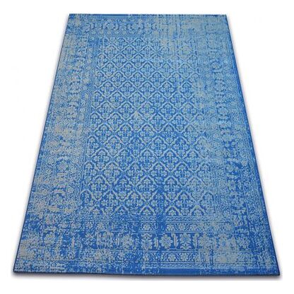 Dywan Vintage Kwiaty 22209/543 niebieski