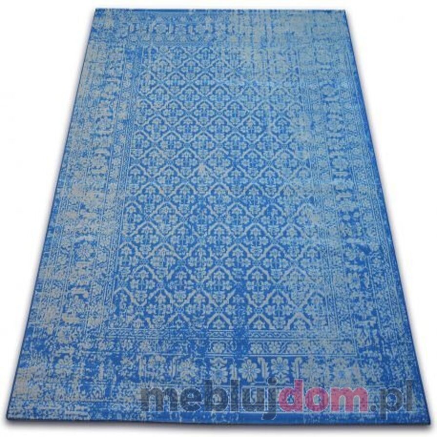 Dywan Vintage Kwiaty 22209/543 niebieski