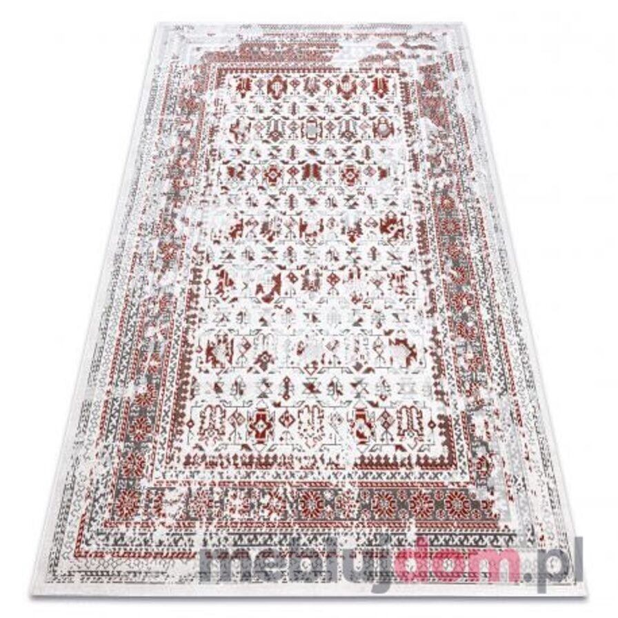 Dywan Vintage 22212061 krem / czerwony klasyczny