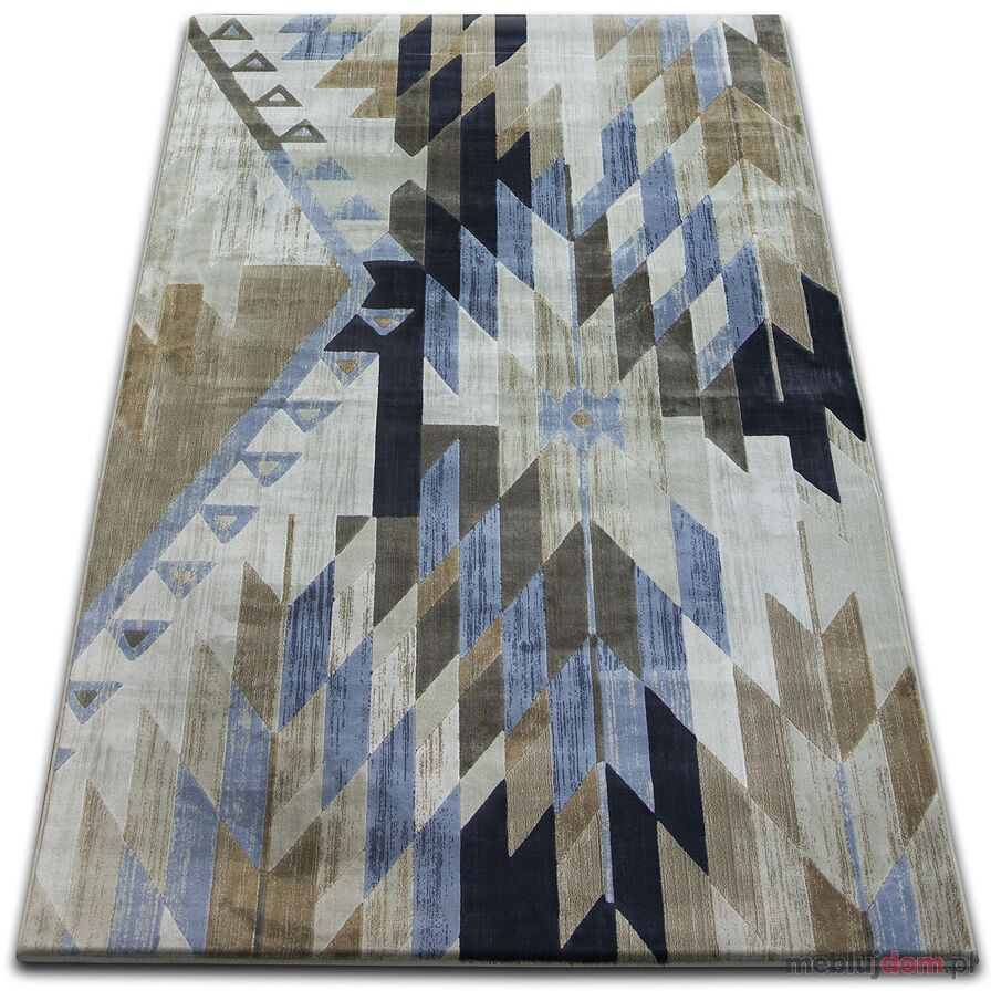 Dywan DROP JASMINE 758 L.blue/Smoke