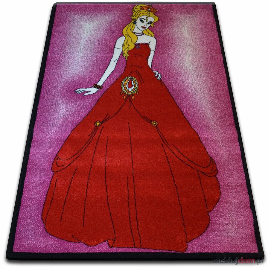 Dywan KIDS Princess różowy C425