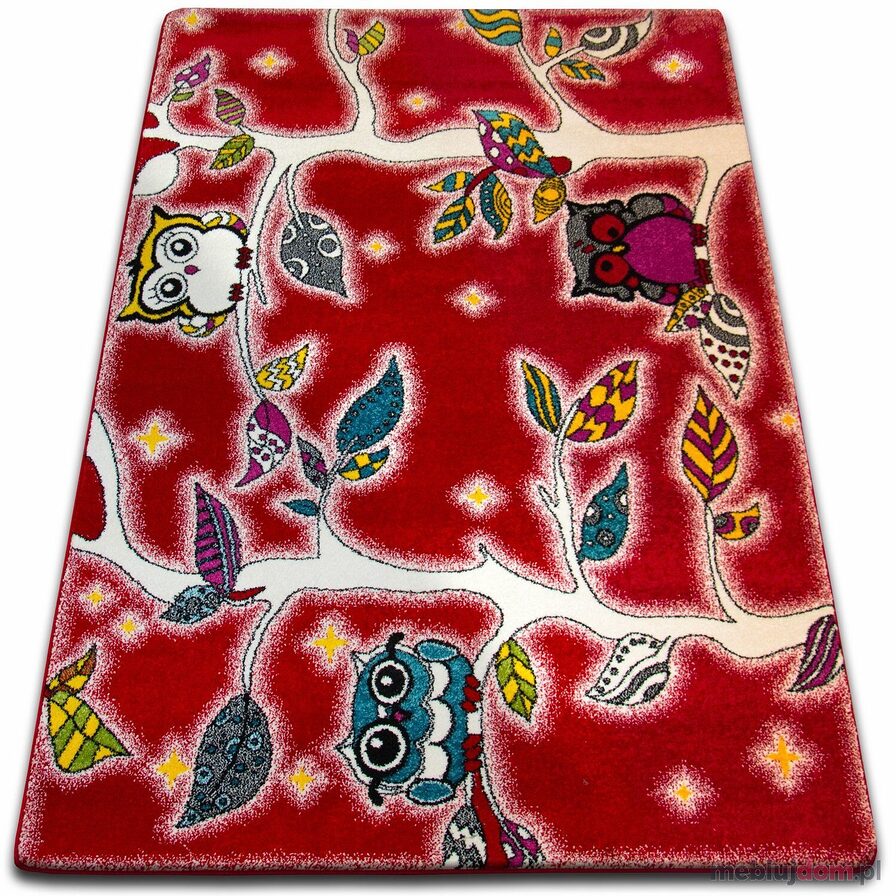 Dywan KIDS Forest czerwony C427