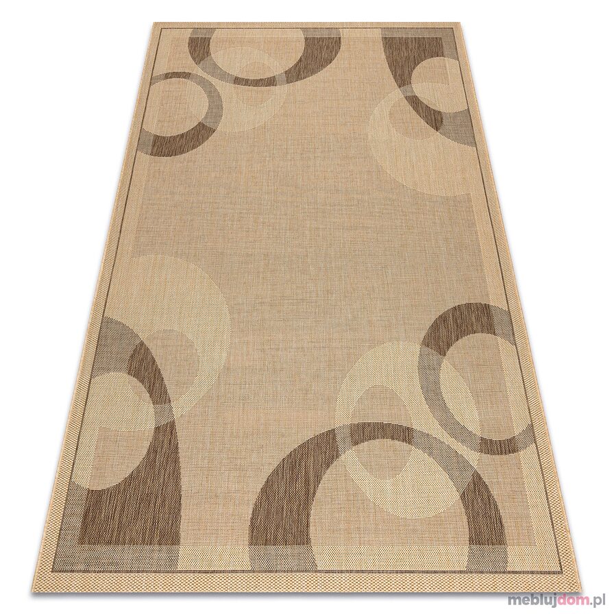 DYWAN SZNURKOWY SIZAL FLOORLUX 20078 mais / coffeee
