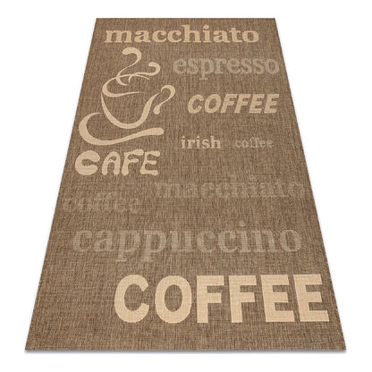 DYWAN SZNURKOWY SIZAL FLOORLUX 20221 coffee / mais