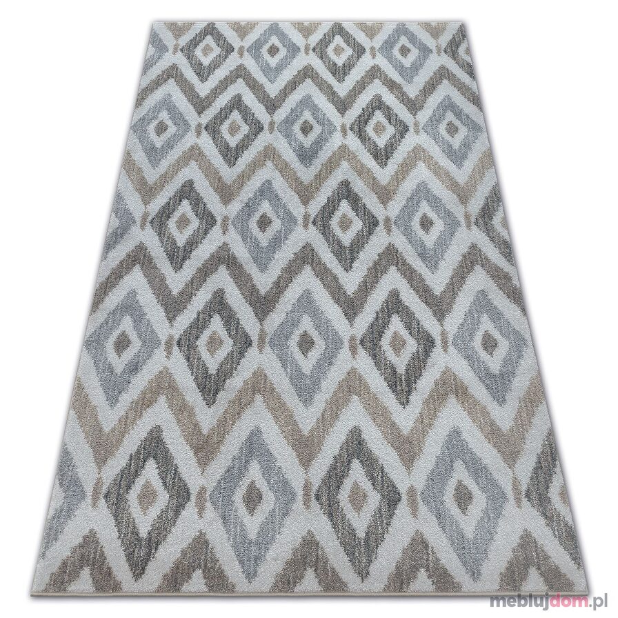 Dywan SOFT 6024 ROMBY krem / beż / brąz