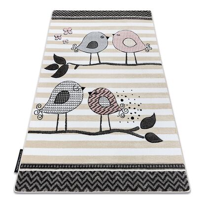 Dywan PETIT BIRDS PTASZKI krem