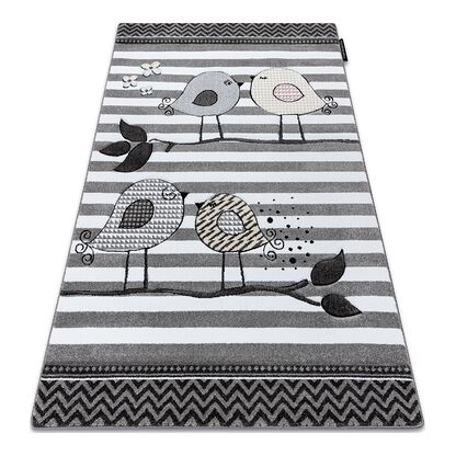 Dywan PETIT BIRDS PTASZKI szary