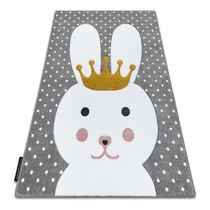 Dywan PETIT BUNNY KRÓLICZEK KRÓLIK szary