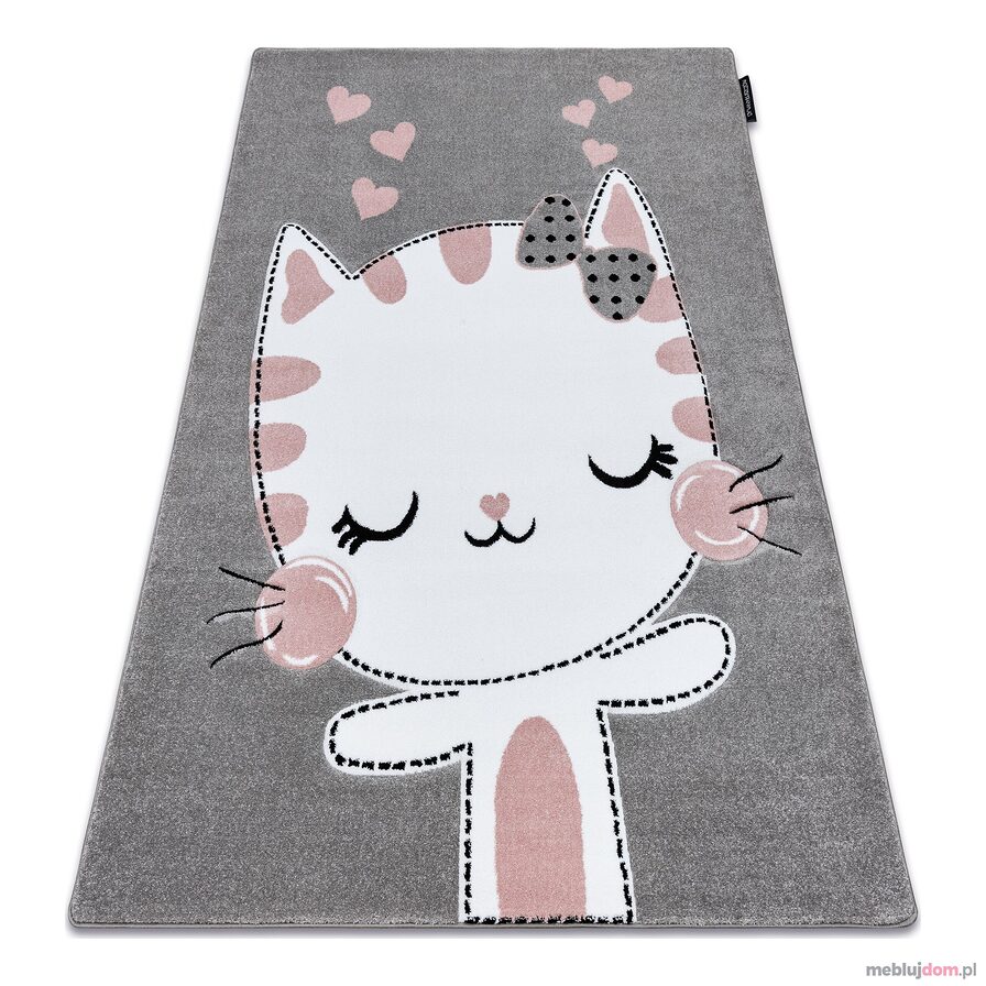 Dywan PETIT KITTY KOTEK szary