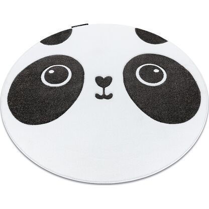 Dywan PETIT PANDA koło biały