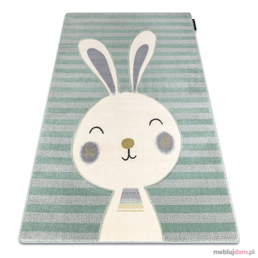 Dywan PETIT RABBIT królik, króliczek zielony