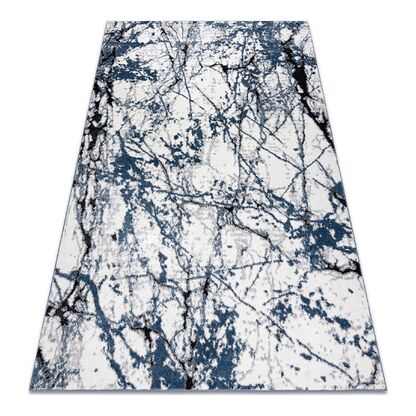 Dywan nowoczesny COZY 8871 Marble, Marmur - Strukturalny, dwa poziomy runa niebieski