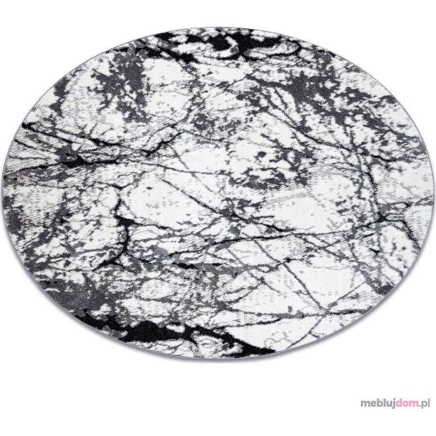 Dywan nowoczesny COZY 8871 Koło, Marble, Marmur - Strukturalny, dwa poziomy runa szary