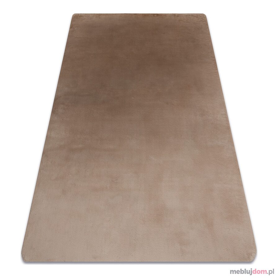 Dywan POSH Shaggy camel, beż gruby, pluszowy, antypoślizgowy, do prania