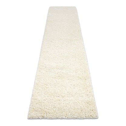 Dywan, Chodnik SOFFI shaggy 5cm krem - do kuchni, przedpokoju, na korytarz