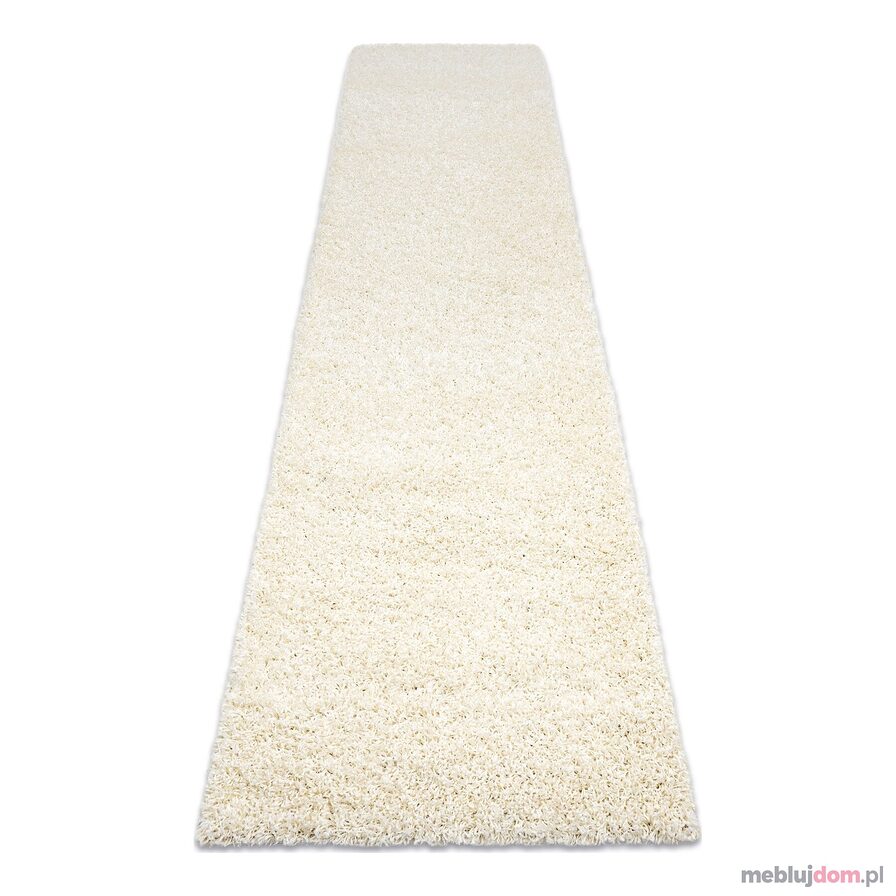 Dywan, Chodnik SOFFI shaggy 5cm krem - do kuchni, przedpokoju, na korytarz