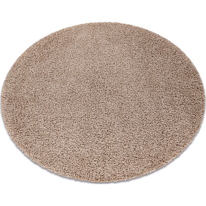 Dywan SOFFI koło shaggy 5cm beż