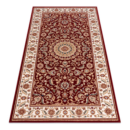 Dywan NAIN Rozeta, ramka 7176/51066 bordo