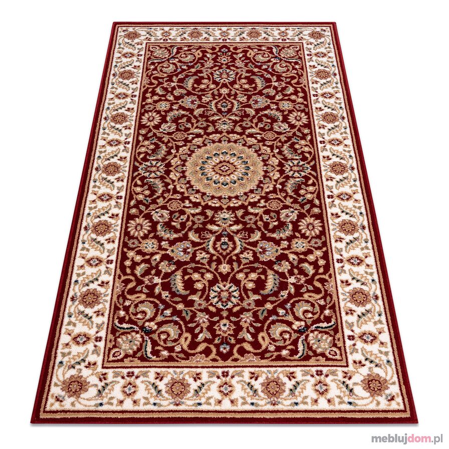 Dywan NAIN Rozeta, ramka 7176/51066 bordo