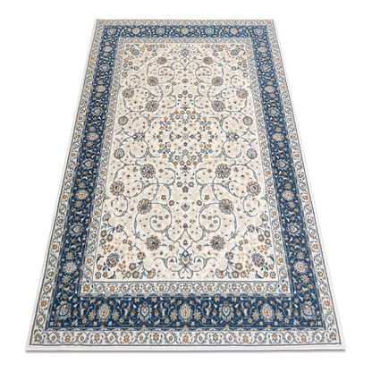 Dywan NAIN Ramka ornament 7179/51913 beż / granat