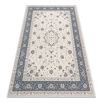 Dywan NAIN Ramka ornament 7179/51943 beż / granat