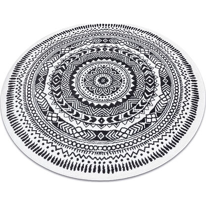 Dywan FUN Napkin serweta koło - szary