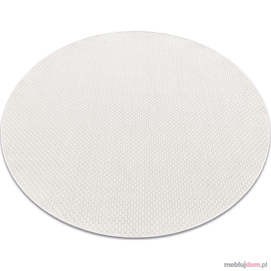 Dywan TIMO 6272 koło SZNURKOWY SIZAL outdoor biały 