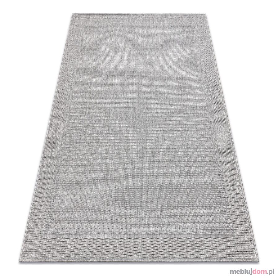 Dywan TIMO 5979 SZNURKOWY SIZAL outdoor ramka jasny szary