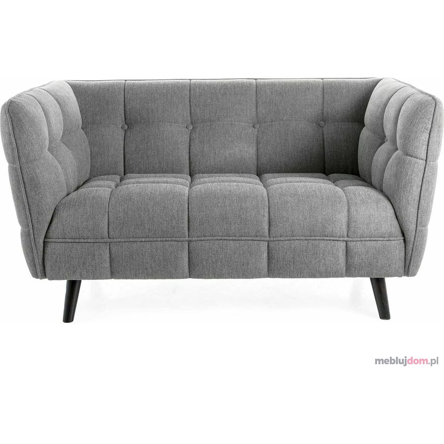 Szara sofa CASTELLO 2 BREGO Signal tapicerowana tkaniną brego 10