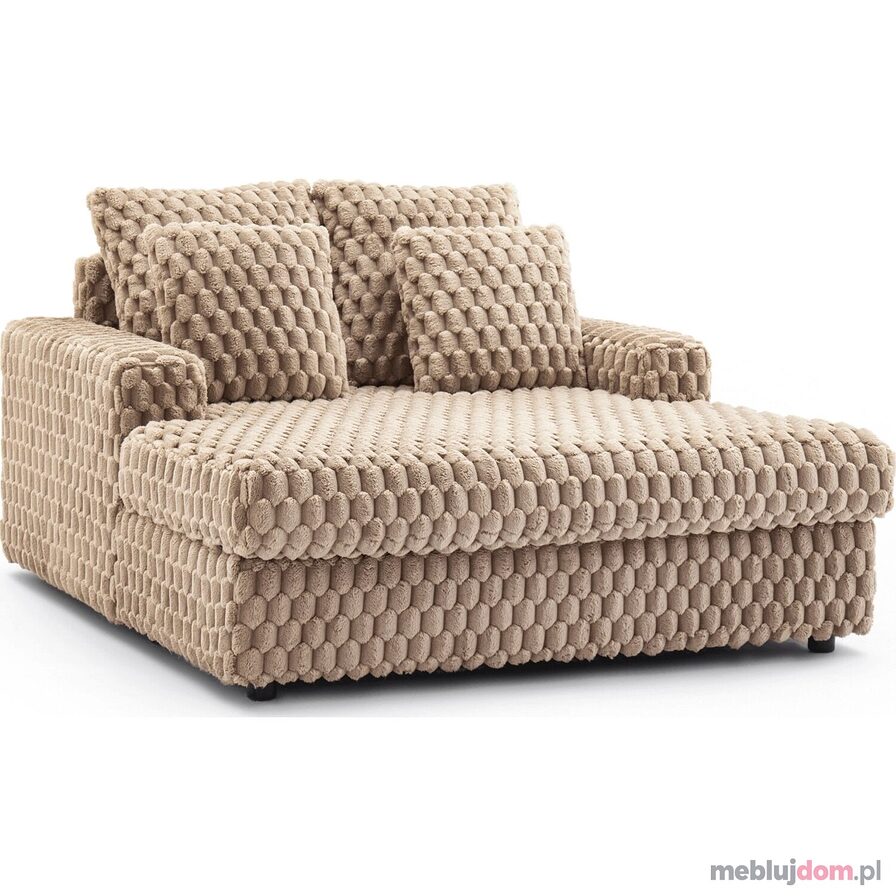 Fotel / Sofa KOBEL w odcieniu brązowym