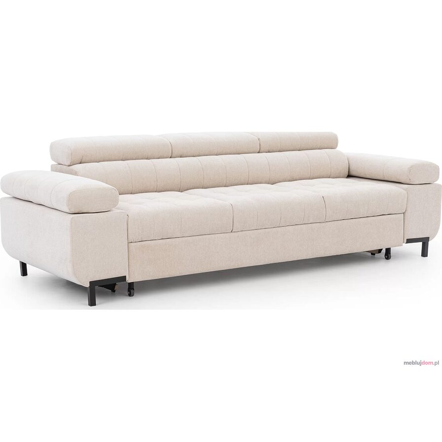 Sofa TYRION z funkcją spania z regulowanymi zagłówkami i podłokietnikami