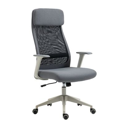 Szary fotel obrotowy FB24-FX (GR)