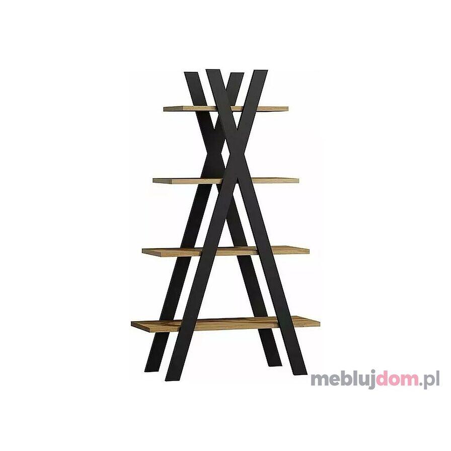 Regał stożkowy z półkami TIPI Signal w stylu loft