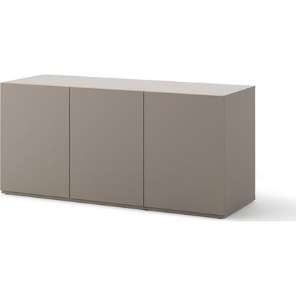 Trzydrzwiowa komoda WOOW WO-07 w odcieniu clay gray