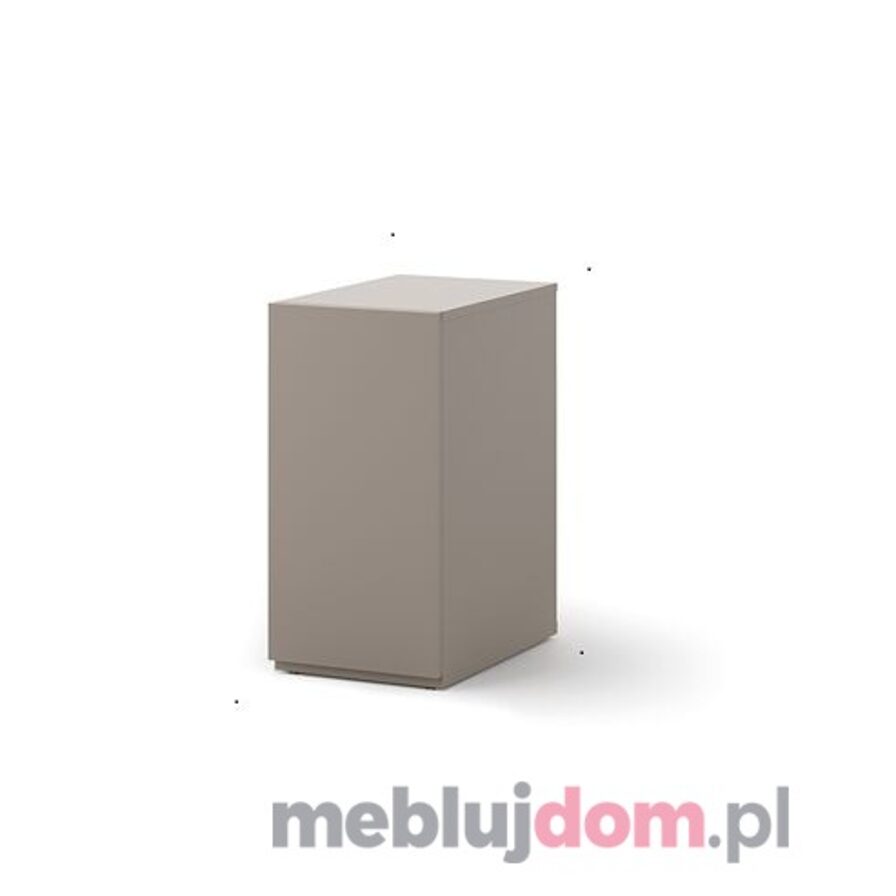 Kontenerek jednodrzwiowy WOOW WO-08 w odcieniu clay gray