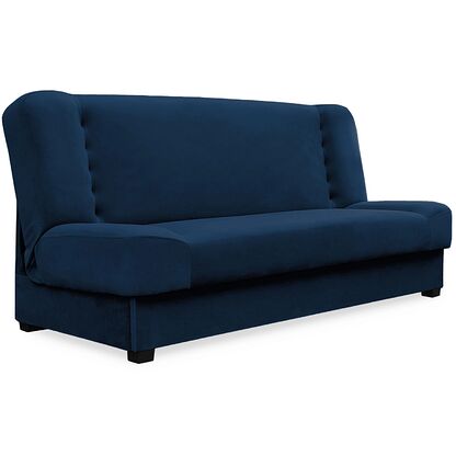 Granatowa sofa / wersalka PIANO tapicerowana tkaniną KRONOS 9