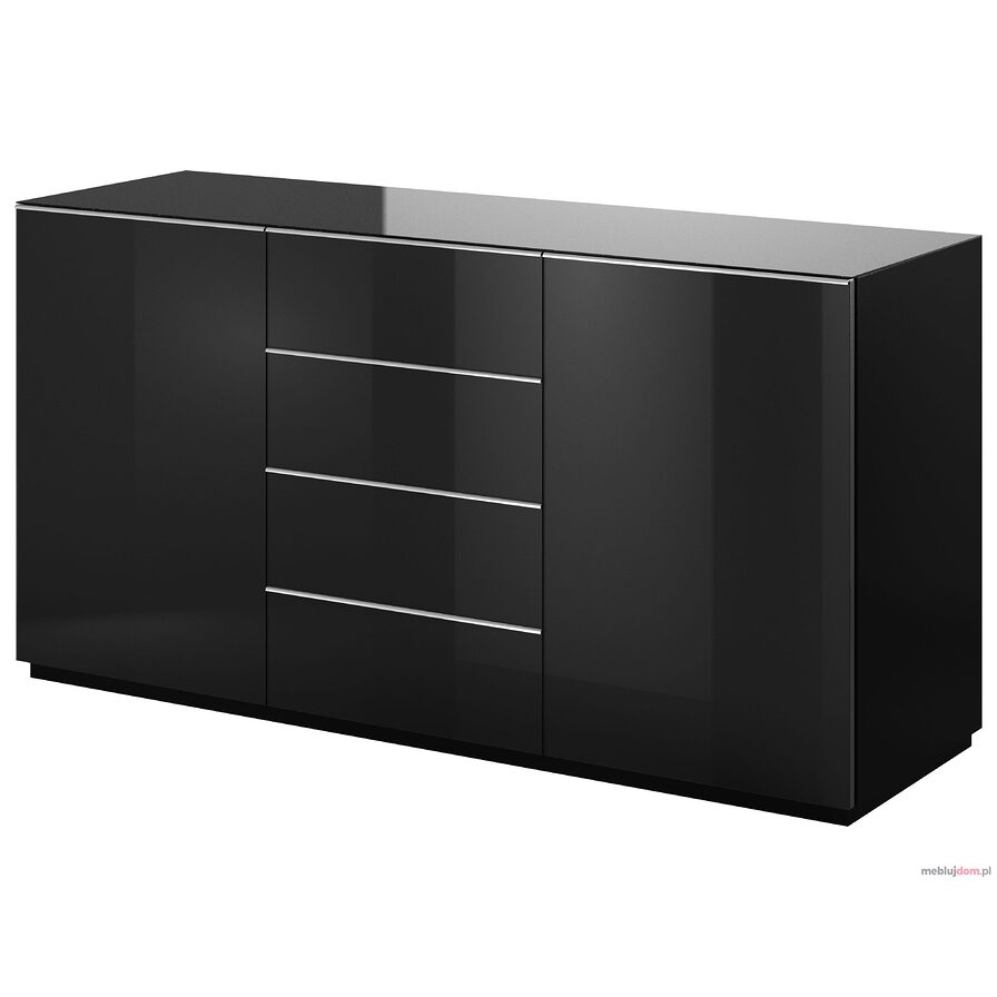 Komoda Helio 26 Helvetia Czarna
