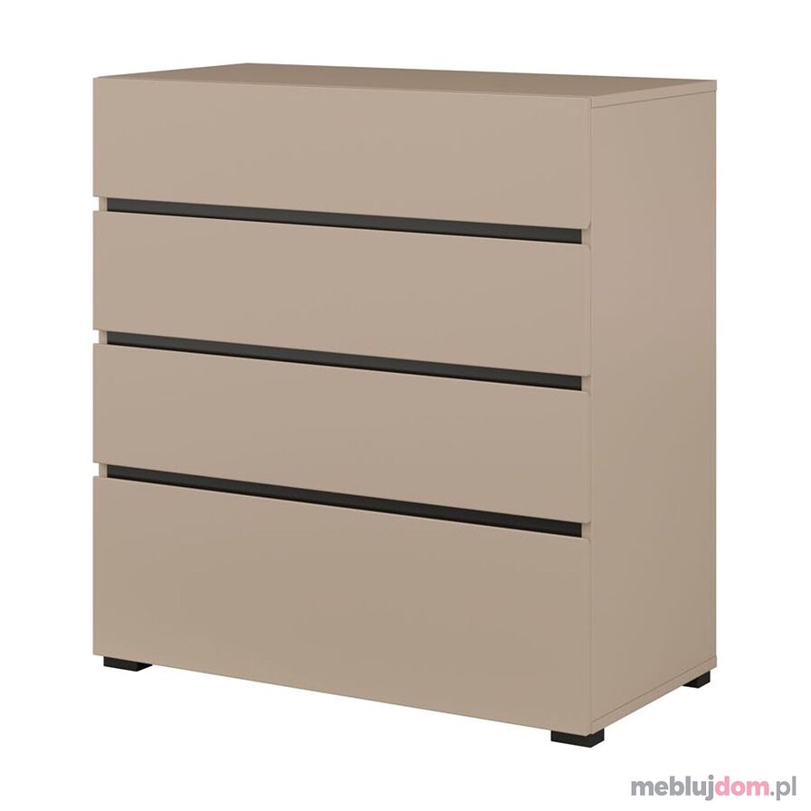 Komoda CROSS 28 w odcieniu congo z szufladami