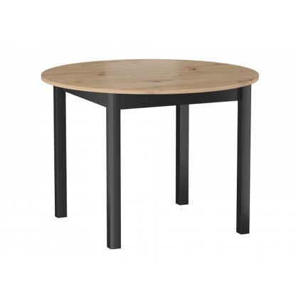 Stół rozkładany ST5-FX 100-140 w odcieniu dębu artisan i czerni