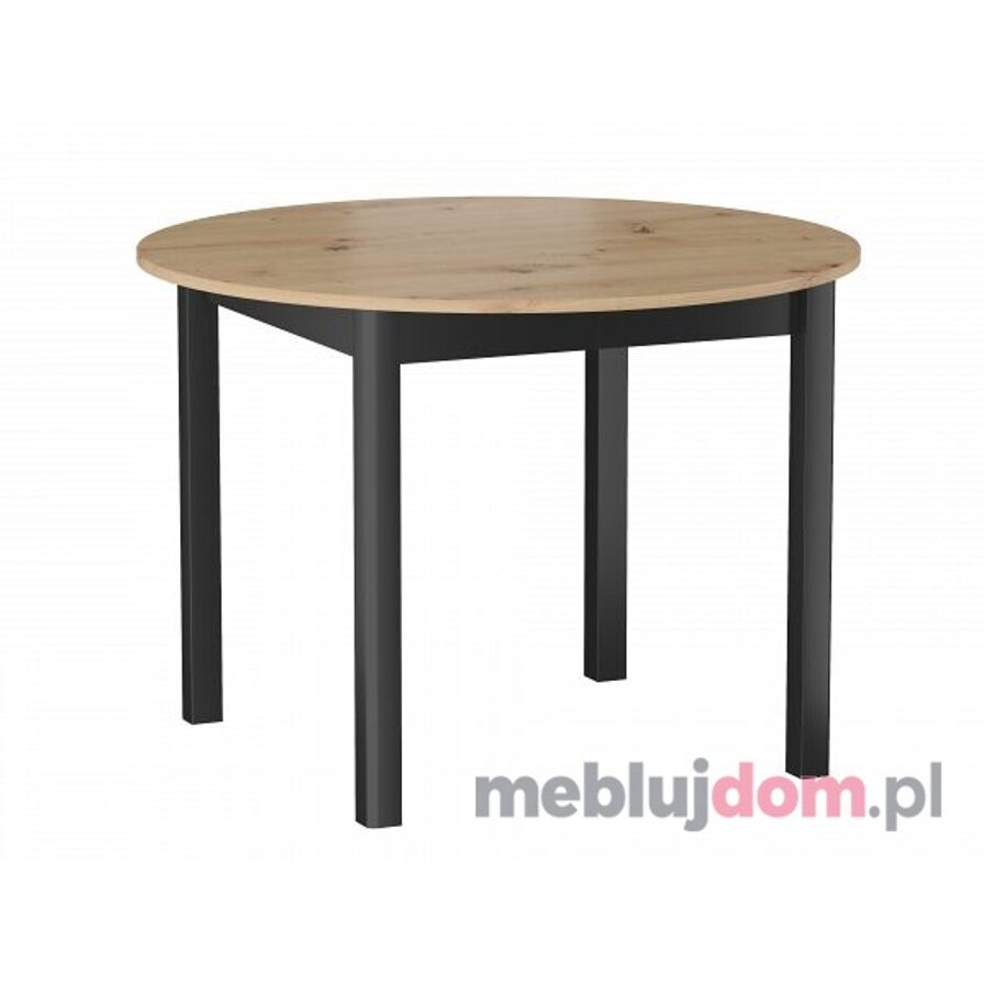 Stół rozkładany ST5-FX 100-140 w odcieniu dębu artisan i czerni