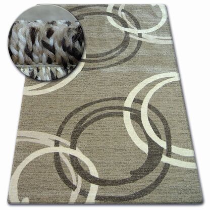 Dywan SHADOW 8645 dark beige / brown