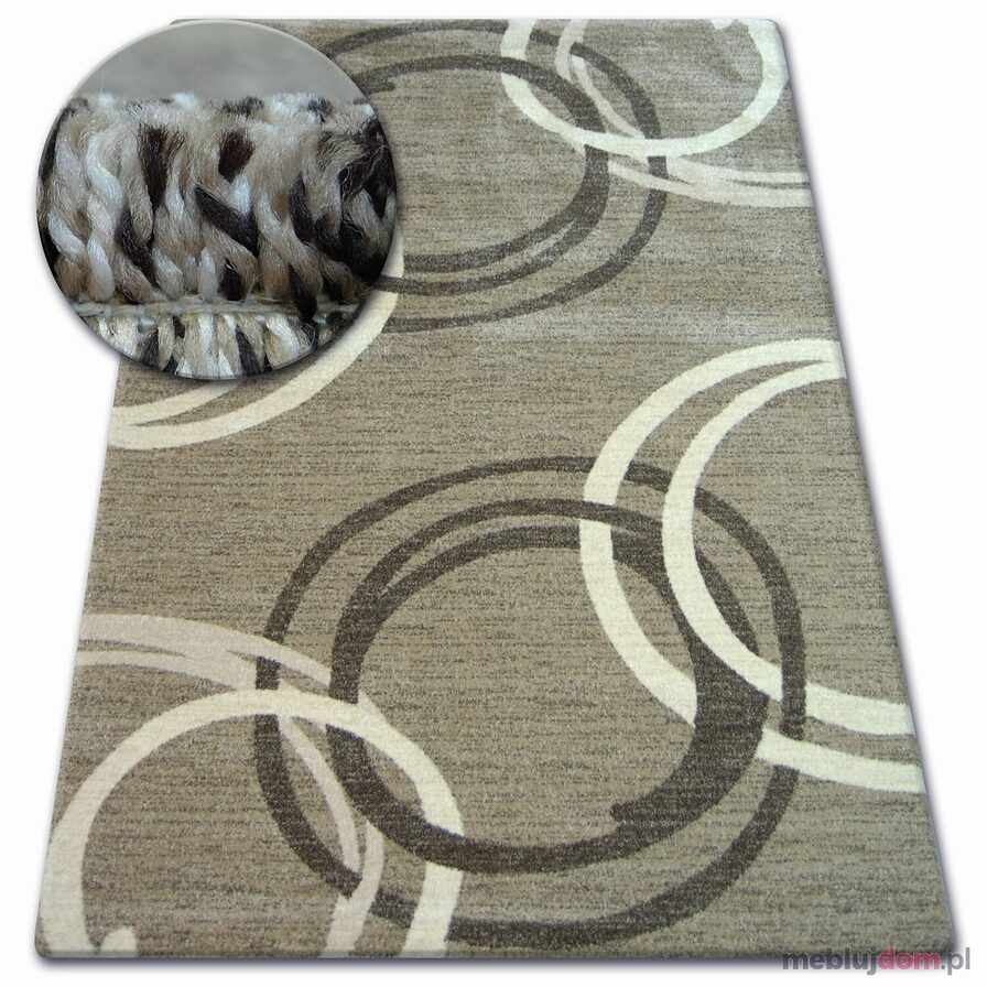Dywan SHADOW 8645 dark beige / brown