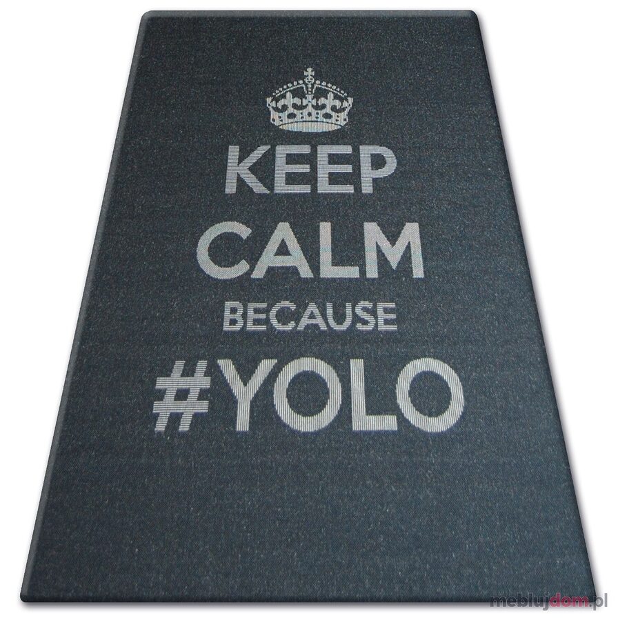 DYWAN SZNURKOWY SIZAL FLOORLUX 20276 YOLO czarny / srebrny